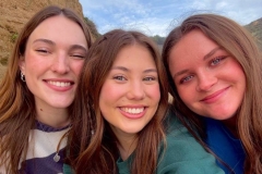 My two friends, Mylie and Caprisa